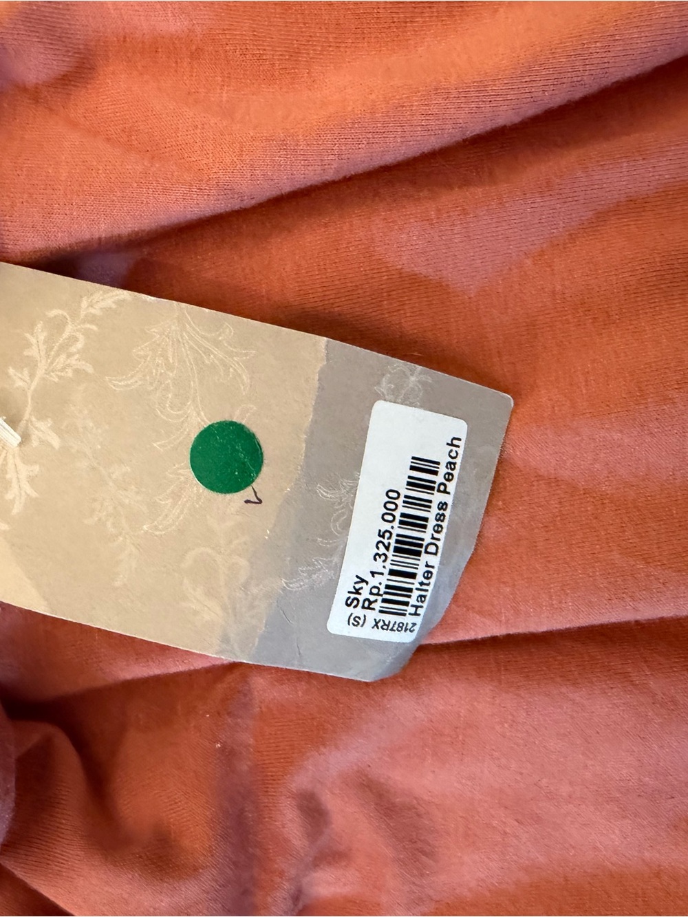 Sky brand Peach Chain-Back high low dress - Picture 3 of 7